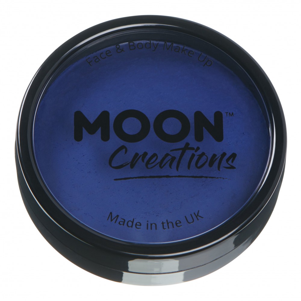 MOON CREATIONS C1 FACE & BODY CAKE MAKEUP DARK BLUE 36g