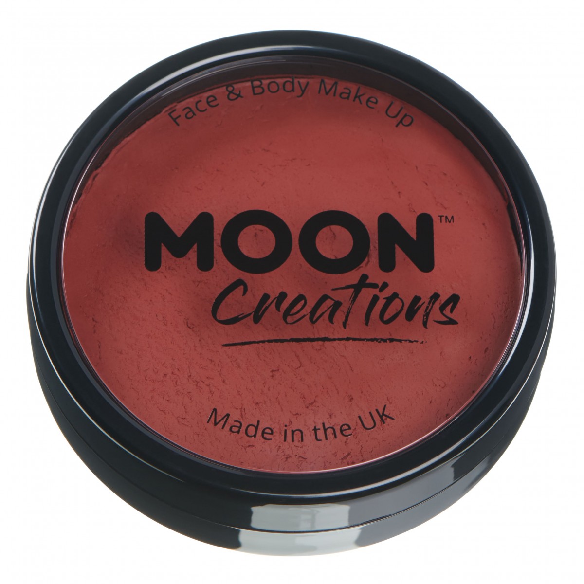 MOON CREATIONS C1 FACE & BODY CAKE MAKEUP DARK RED 36g