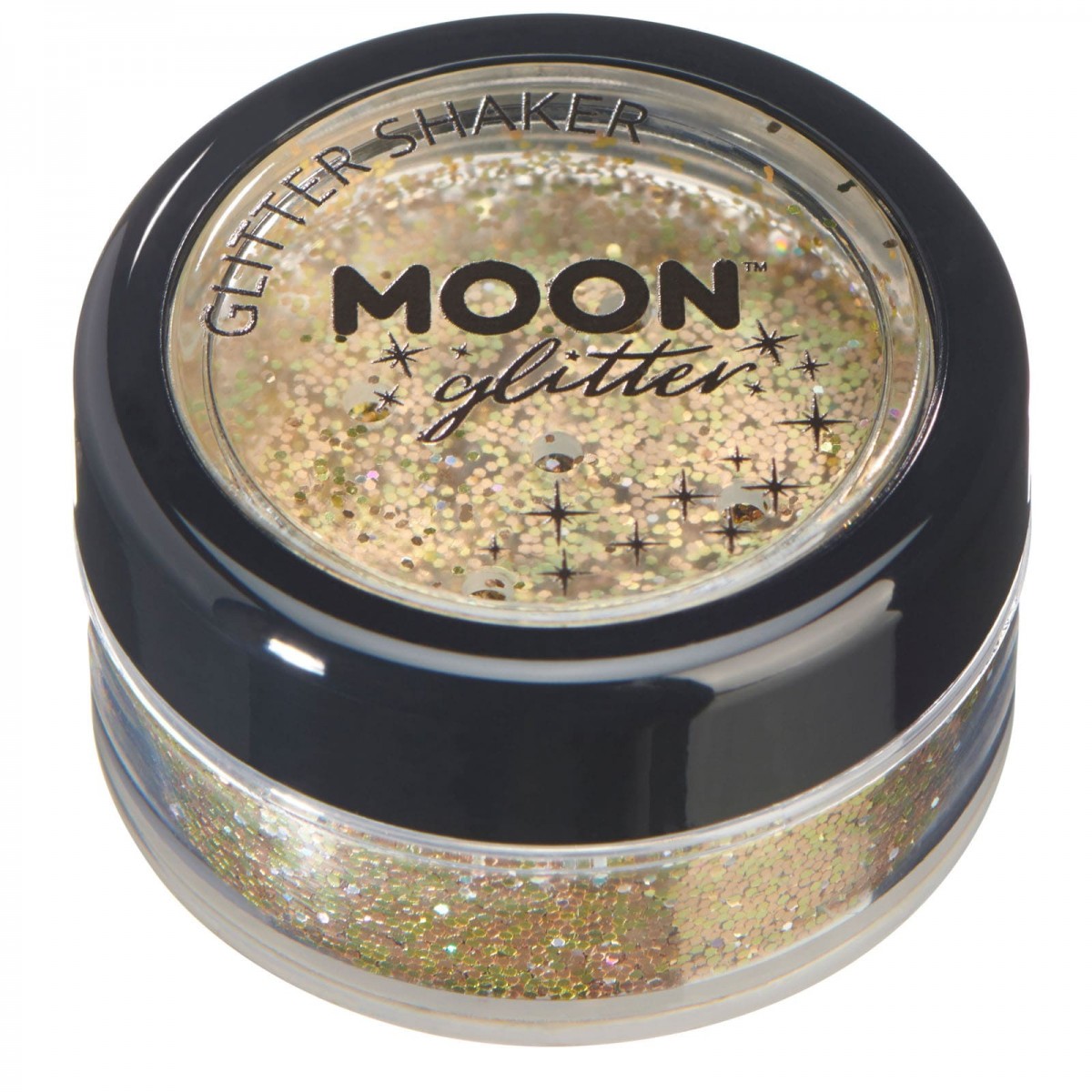 MOON CREATIONS G16 HOLOGRAPHIC GLITTER SHAKER GOLD 5g