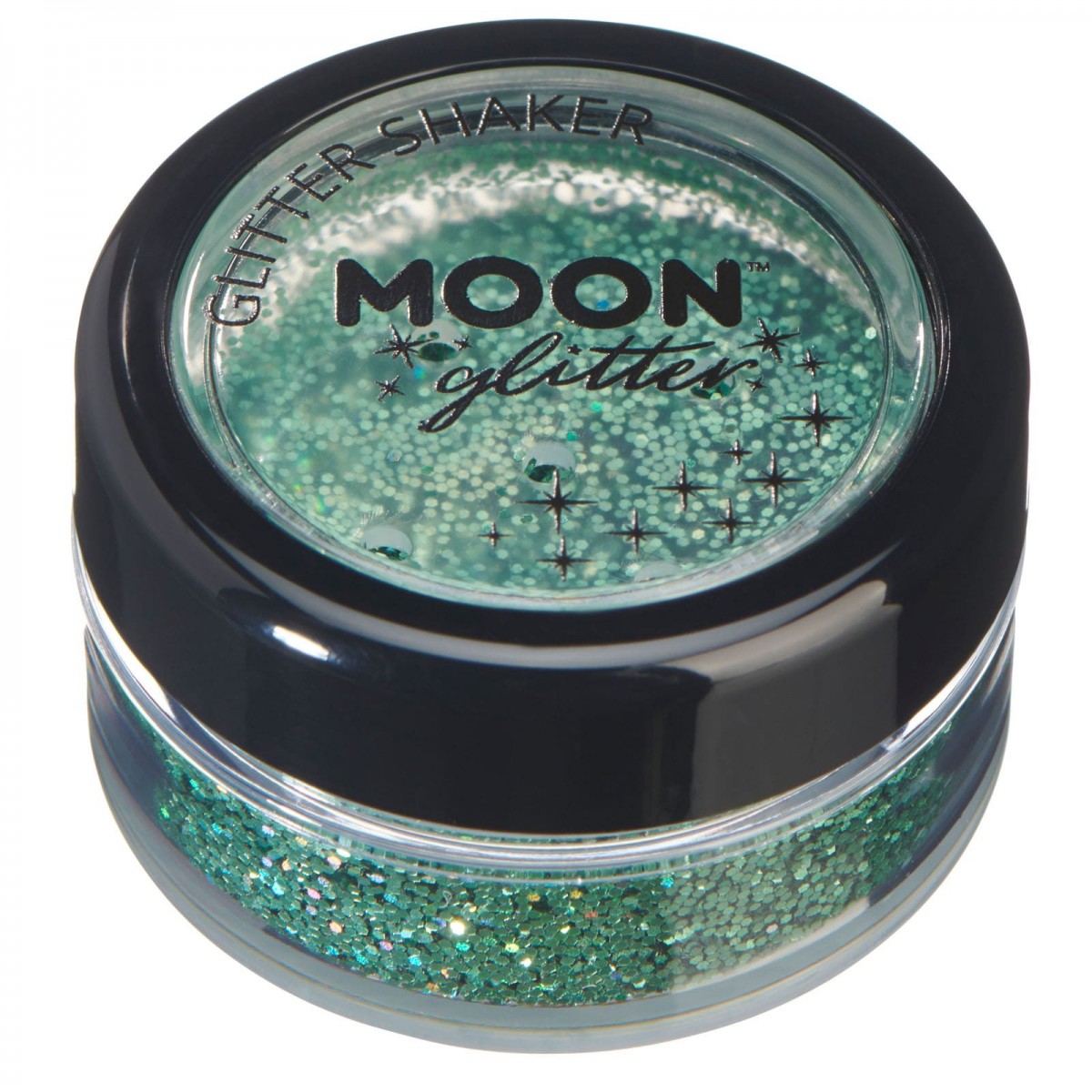 MOON CREATIONS G16 HOLOGRAPHIC GLITTER SHAKER GREEN 5g