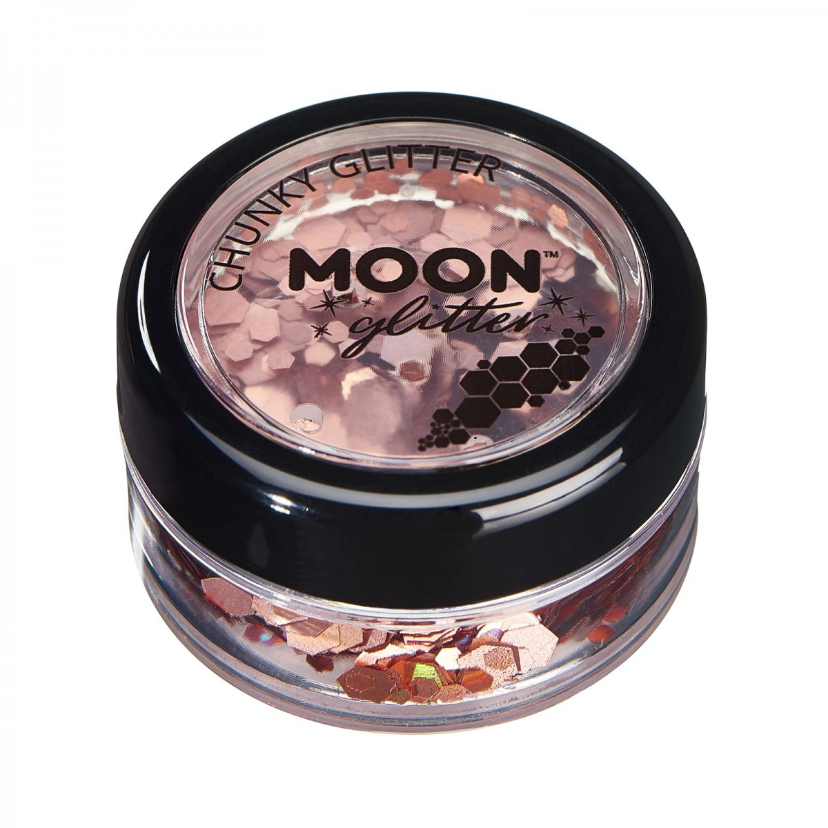 MOON CREATIONS G4 HOLOGRAPHIC CHUNKY GLITTER ROSE GOLD 3g