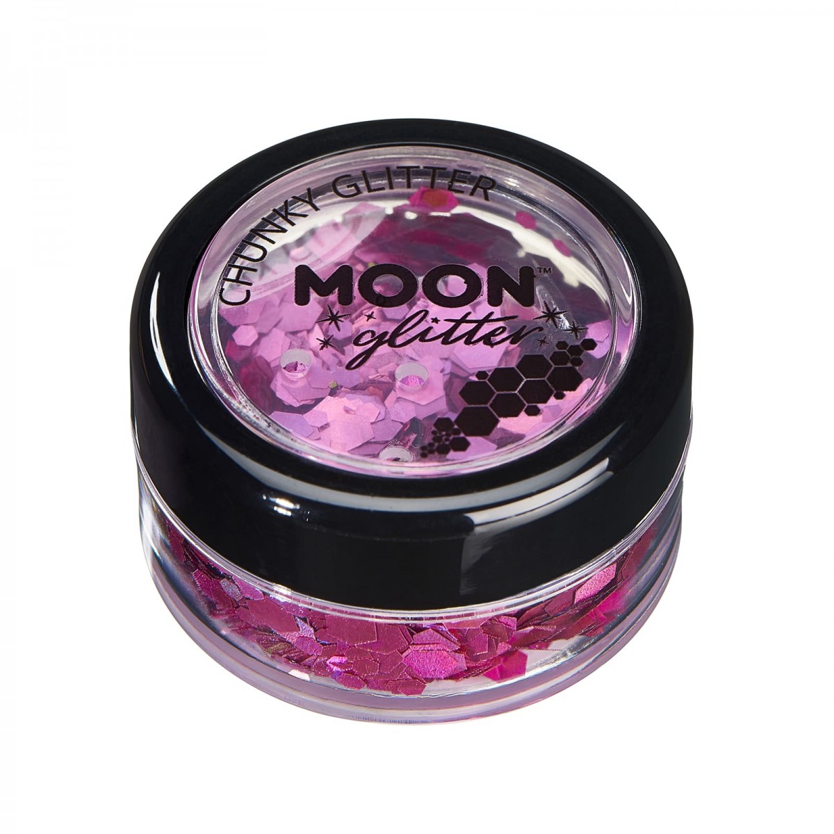 MOON CREATIONS G4 HOLOGRAPHIC CHUNKY GLITTER PINK 3g