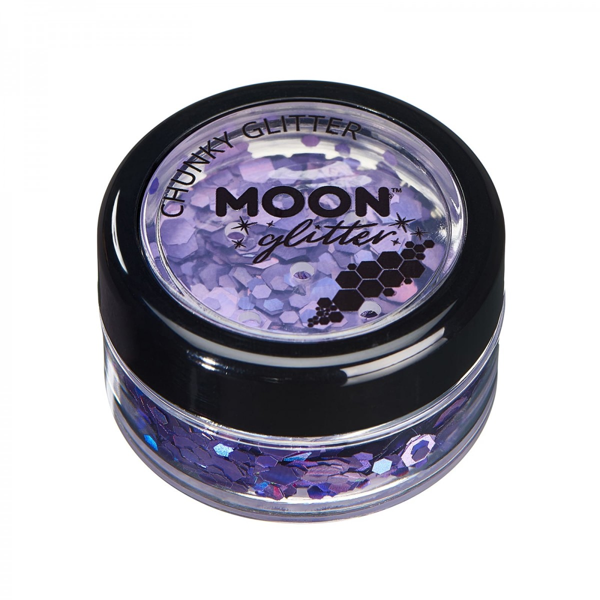 MOON CREATIONS G4 HOLOGRAPHIC CHUNKY GLITTER PURPLE 3g