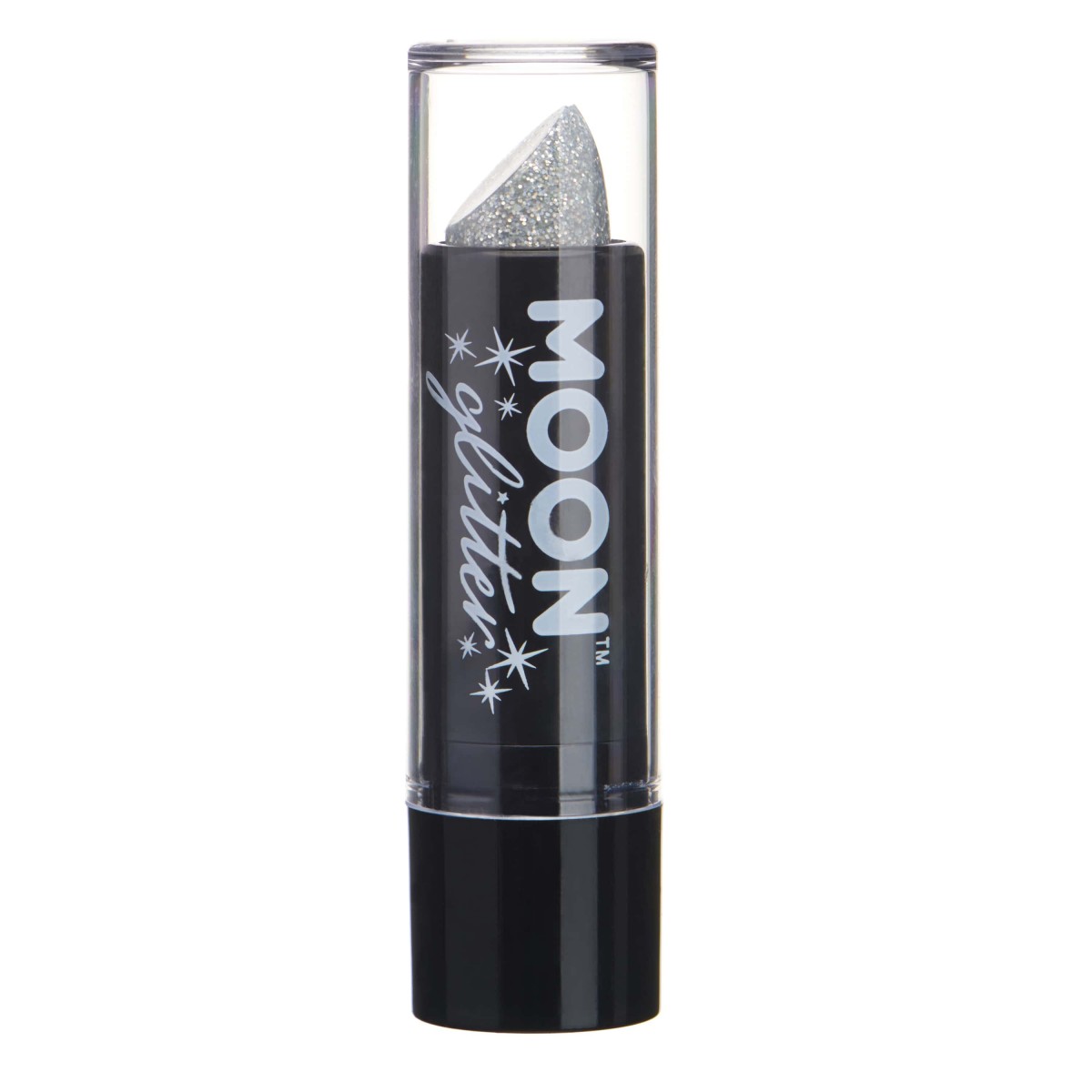 MOON CREATIONS G15 HOLOGRAPHIC GLITTER LIPSTICK SILVER 4.2g