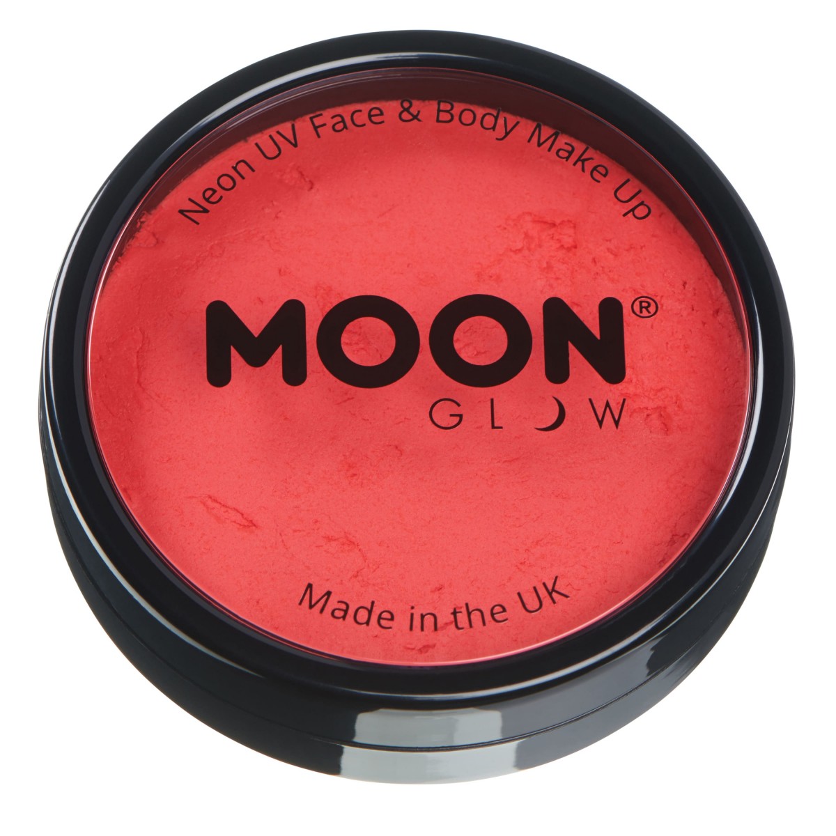 MOON CREATIONS M2 INTENSE NEON UV FACE & BODY CAKE MAKEUP RED 36g