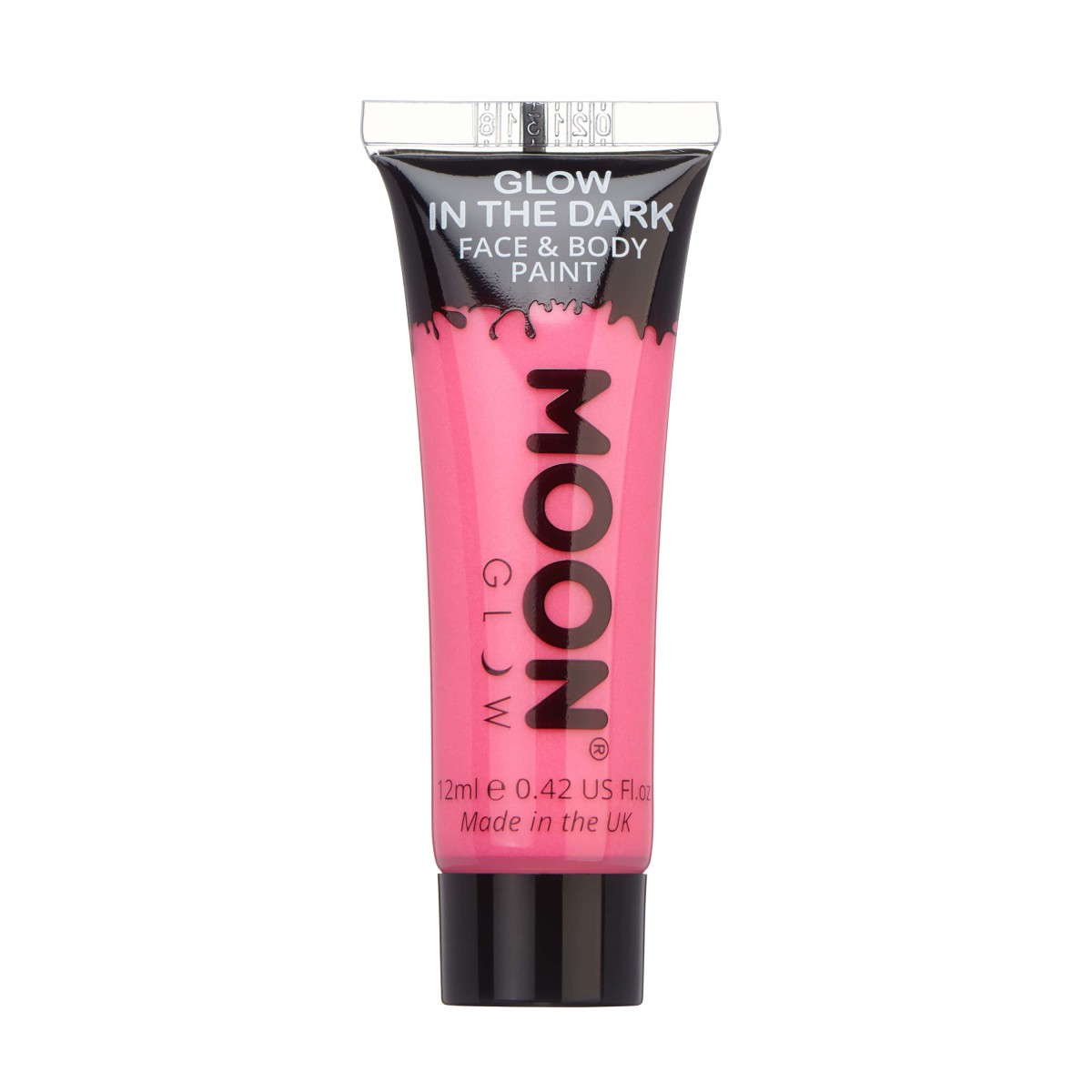 MOON CREATIONS M29 GLOW IN THE DARK FACE & BODY PAINT PINK 12ml