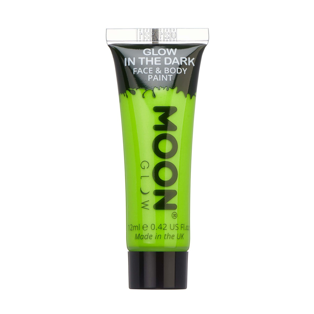 MOON CREATIONS M29 GLOW IN THE DARK FACE & BODY PAINT GREEN 12ml