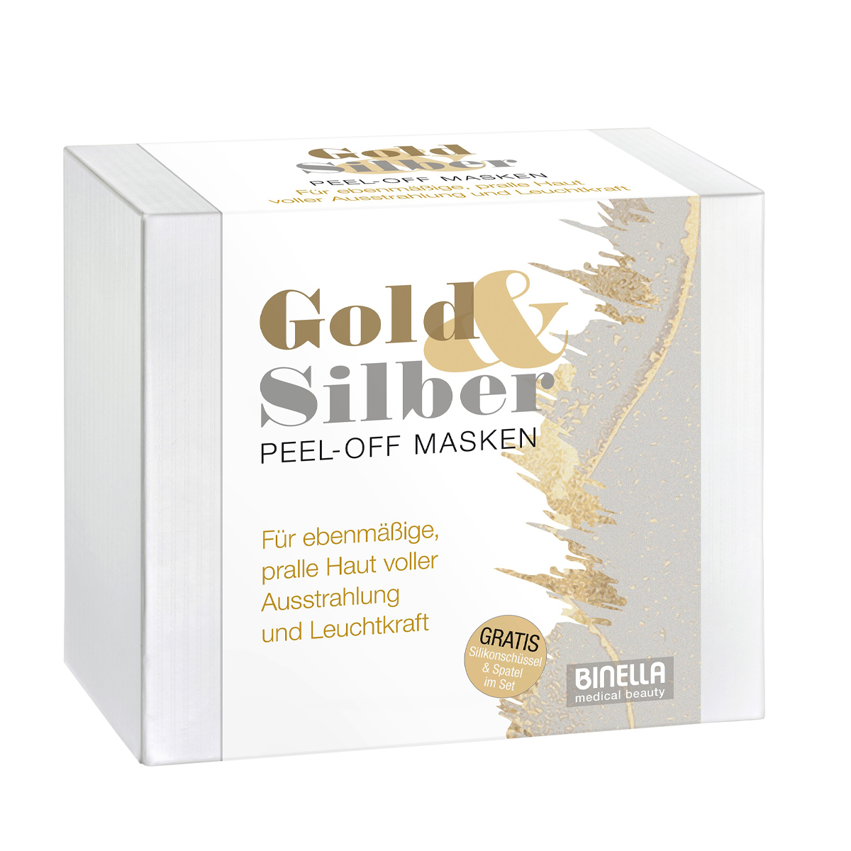 BINELLA GOLD & SILVER GLOW MASK - LIMITED EDITION 8x15g