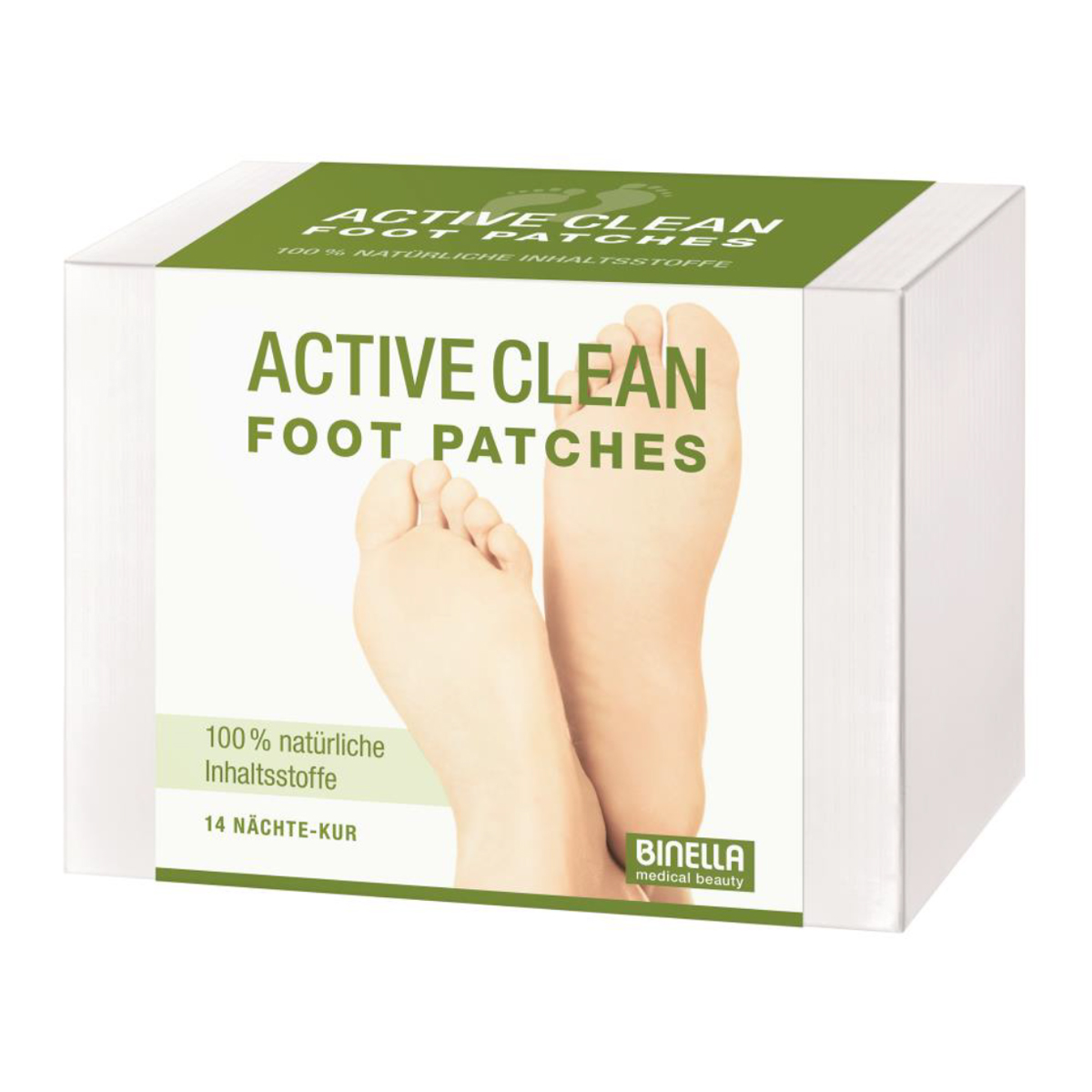 BINELLA ACTIVE CLEAN FOOT PATCHES BOX 2x14pcs