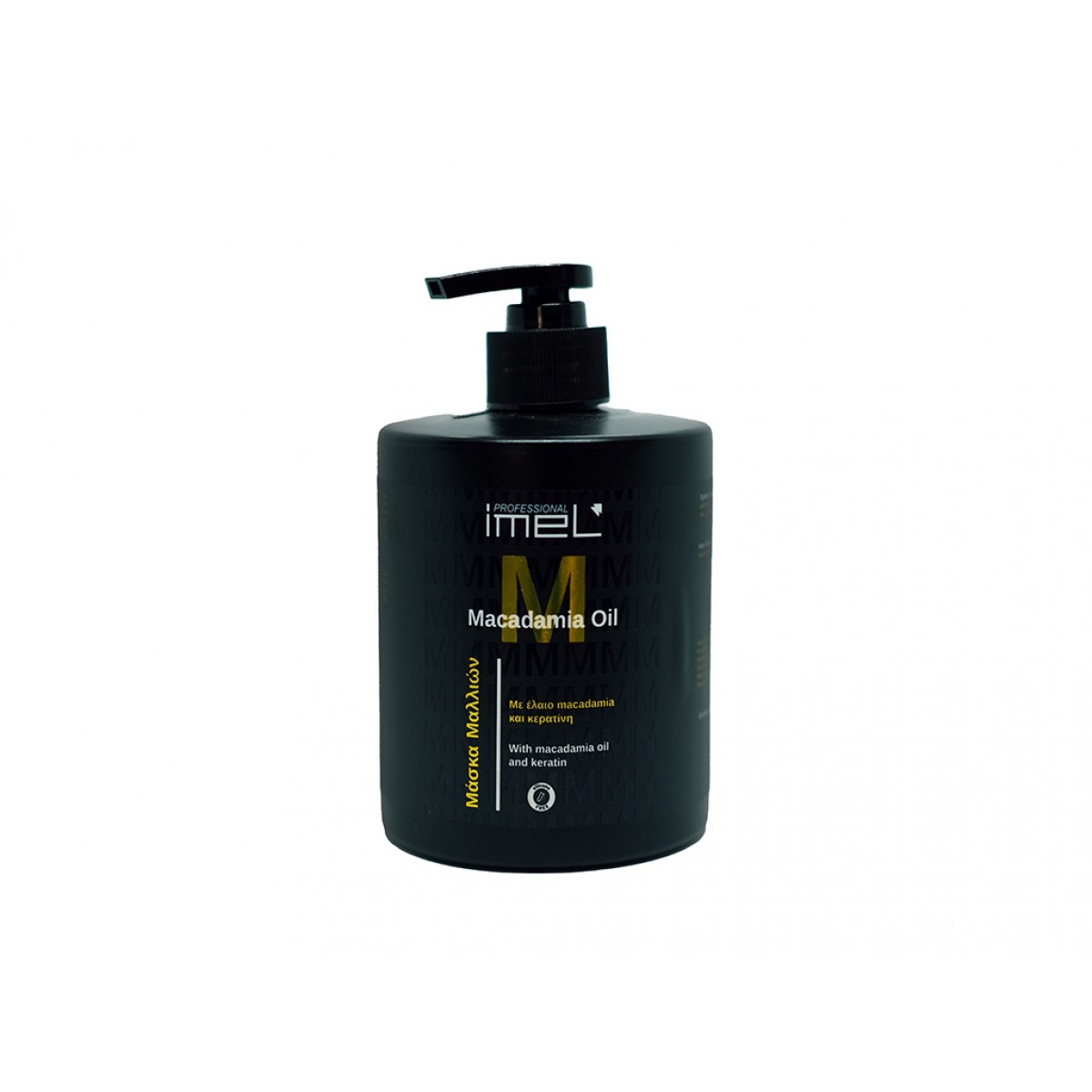 IMEL Μάσκα Μαλλιών  Macadamia Oil & Κερατίνη 500ml